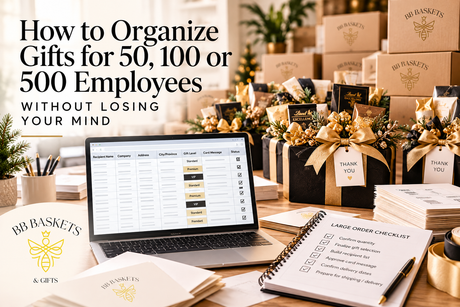 How to Organize Gifts for 50, 100 or 500 Employees Without Losing Your Mind