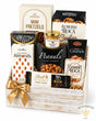 Gourmet Appreciation gift basket with Lindt chocolate, Cashew Roca, gourmet nuts, caramels, cappuccino and savory treats by BB Baskets Calgary