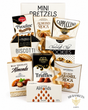 Pure Indulgence Gourmet Collection with chocolates, cookies, Almond Roca, premium nuts, cappuccino and gourmet snacks by BB Baskets Calgary